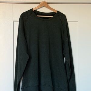 Lululemon engineered warmth long sleeve crew FOREST FREEN/Rainforest